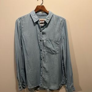 Blue Denim Button Down